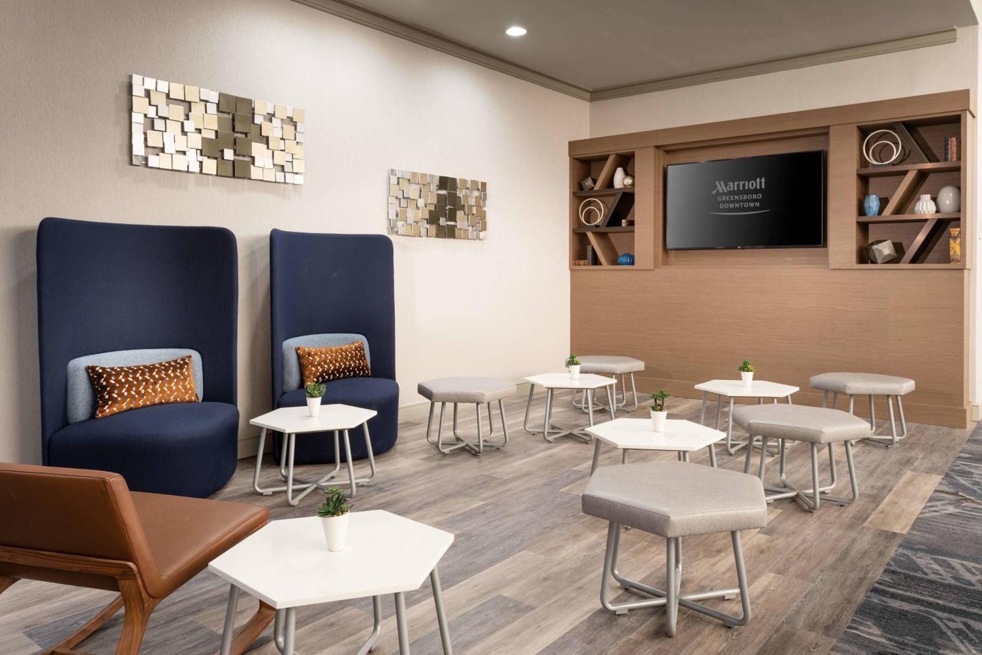 Marriott Greensboro Downtown Екстериор снимка